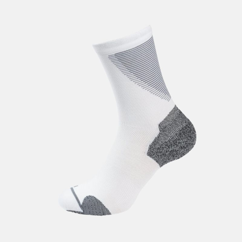 Picture of ODLO Socks Crew Ceramicool Run Κάλτσες Unisex 10000 - WHITE