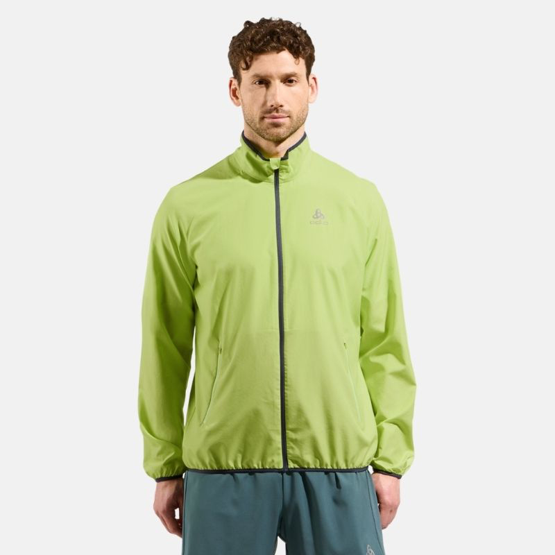 Picture of ODLO Running & Training Essential Light Jacket Ανδρικό Μπουφάν 40443 - SHARP GREEN - DARK SLATE