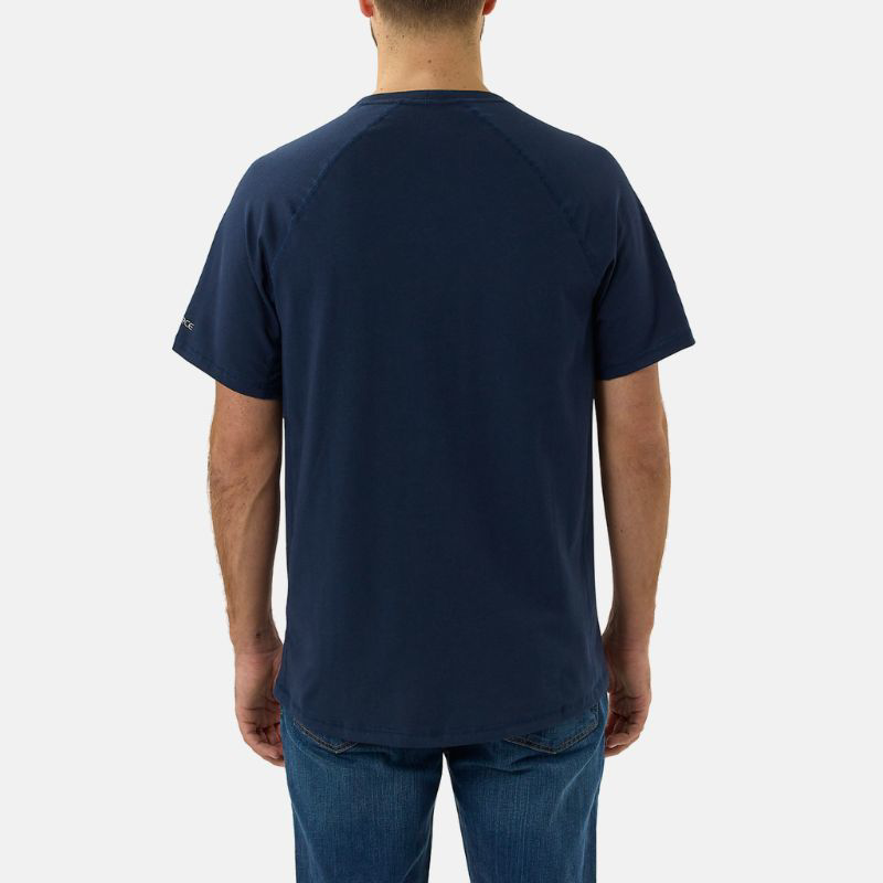 Picture of CARHARTT Force Relaxed Fit Midweight SS Pocket T-Shirt 104616 Ανδρικό Κοντομάνικο I26 - Navy