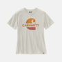 Εικόνα της CARHARTT Loose Fit Heavyweight SS Faded 'C' Graphic T-Shirt 105738 Γυναικείο Κοντομάνικο W03 - Malt