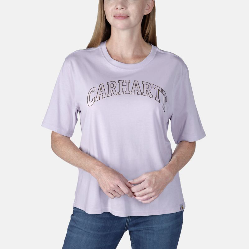 Picture of CARHARTT Loose Fit Lightweight SS Graphic T-Shirt 106186 Γυναικείο Κοντομάνικο V62 - Lilac Haze