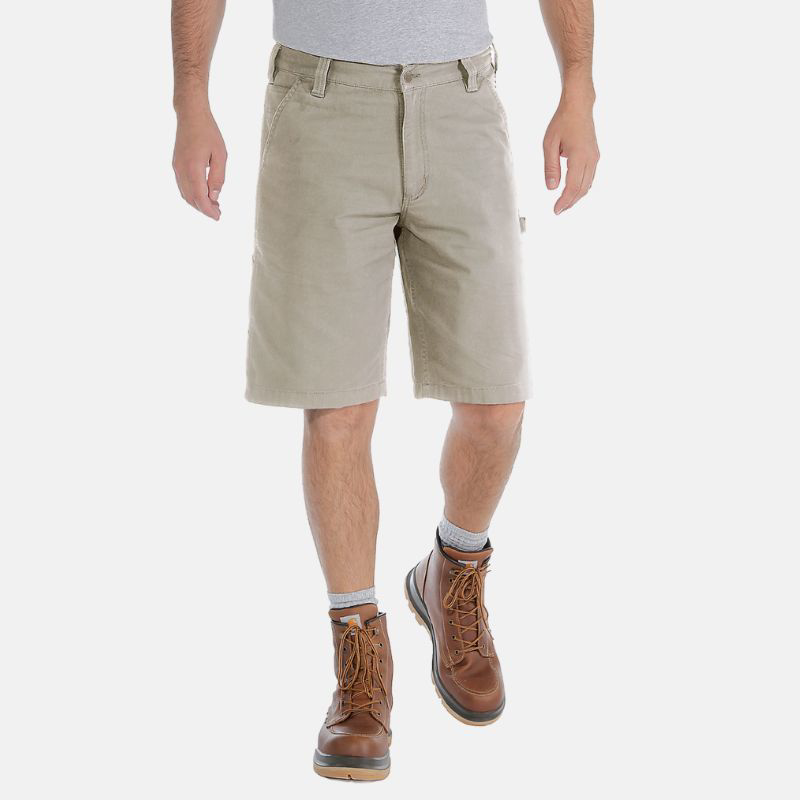 Picture of CARHARTT Rugged Flex Relaxed Fit Canvas Utility Work Short 103652 Ανδρική Βερμούδα Outdoor 232 - Tan