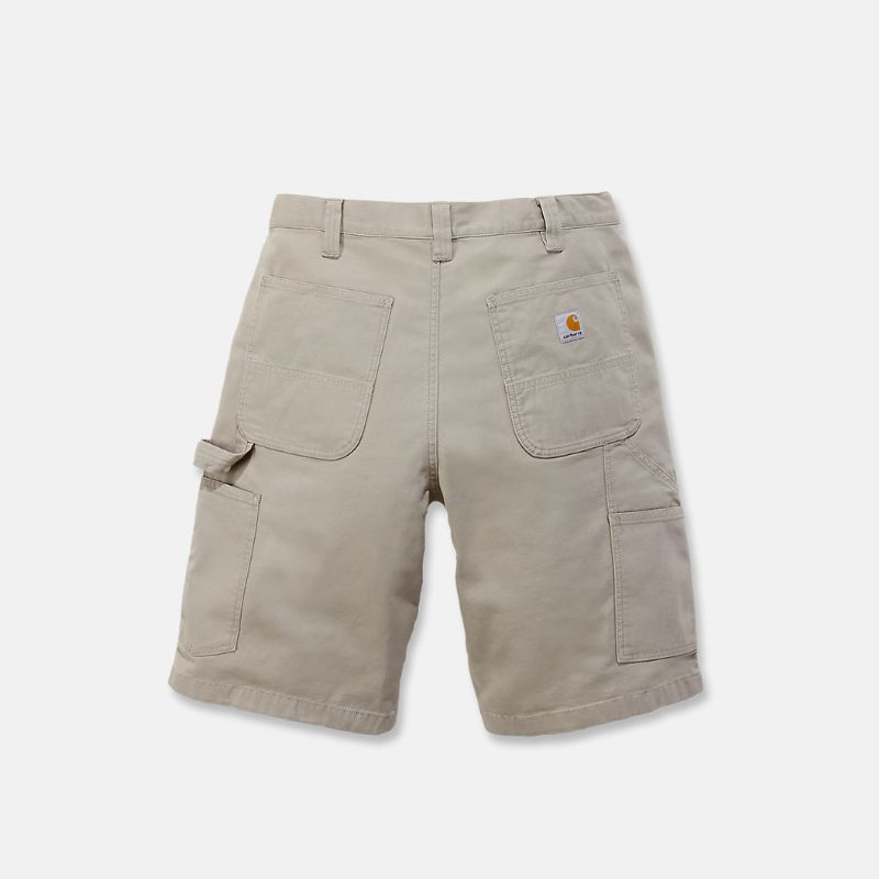 Picture of CARHARTT Rugged Flex Relaxed Fit Canvas Utility Work Short 103652 Ανδρική Βερμούδα Outdoor 232 - Tan