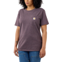 Εικόνα της CARHARTT Loose Fit K87 Pocket T-Shirt 103067 Γυναικείο Κοντομάνικο V27 - Blackberry Heather