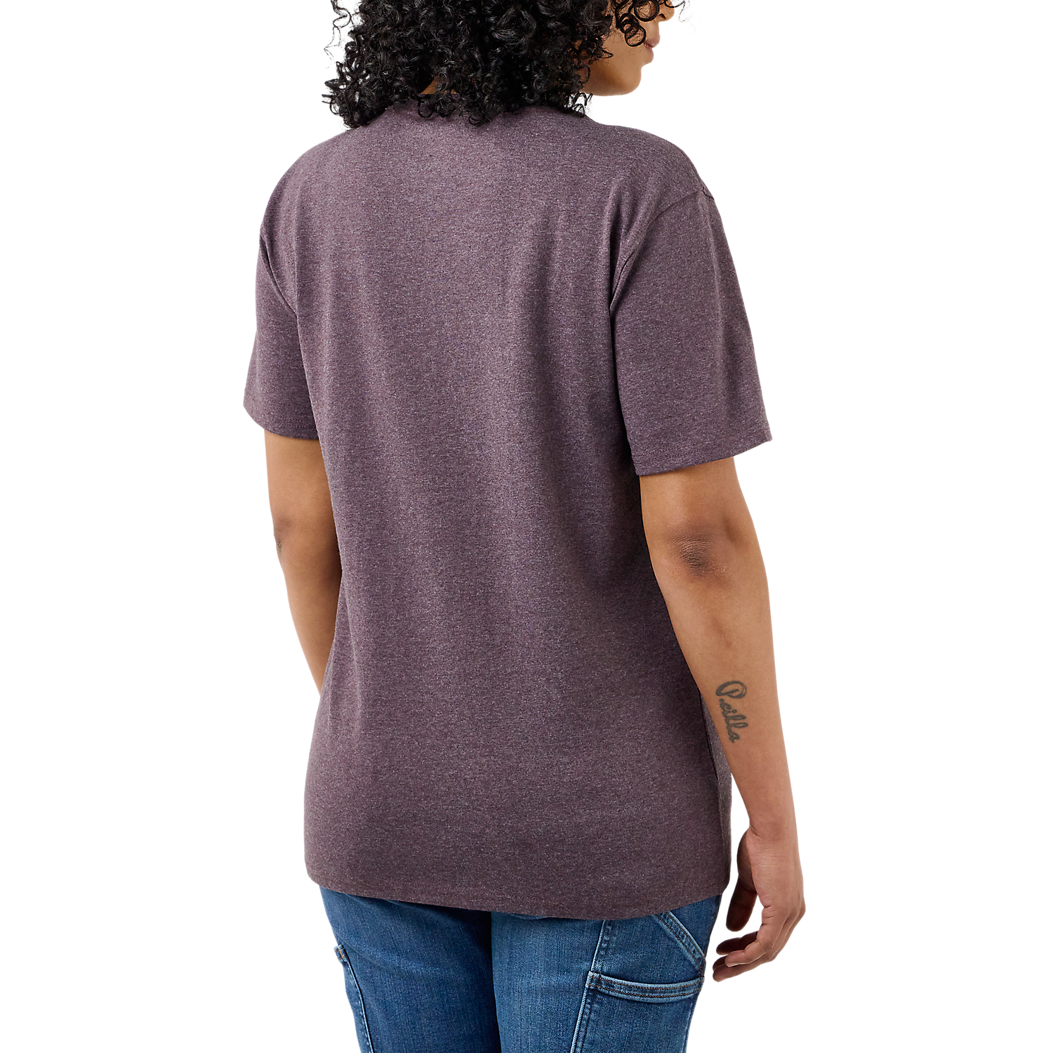 Picture of CARHARTT Loose Fit K87 Pocket T-Shirt 103067 Γυναικείο Κοντομάνικο V27 - Blackberry Heather