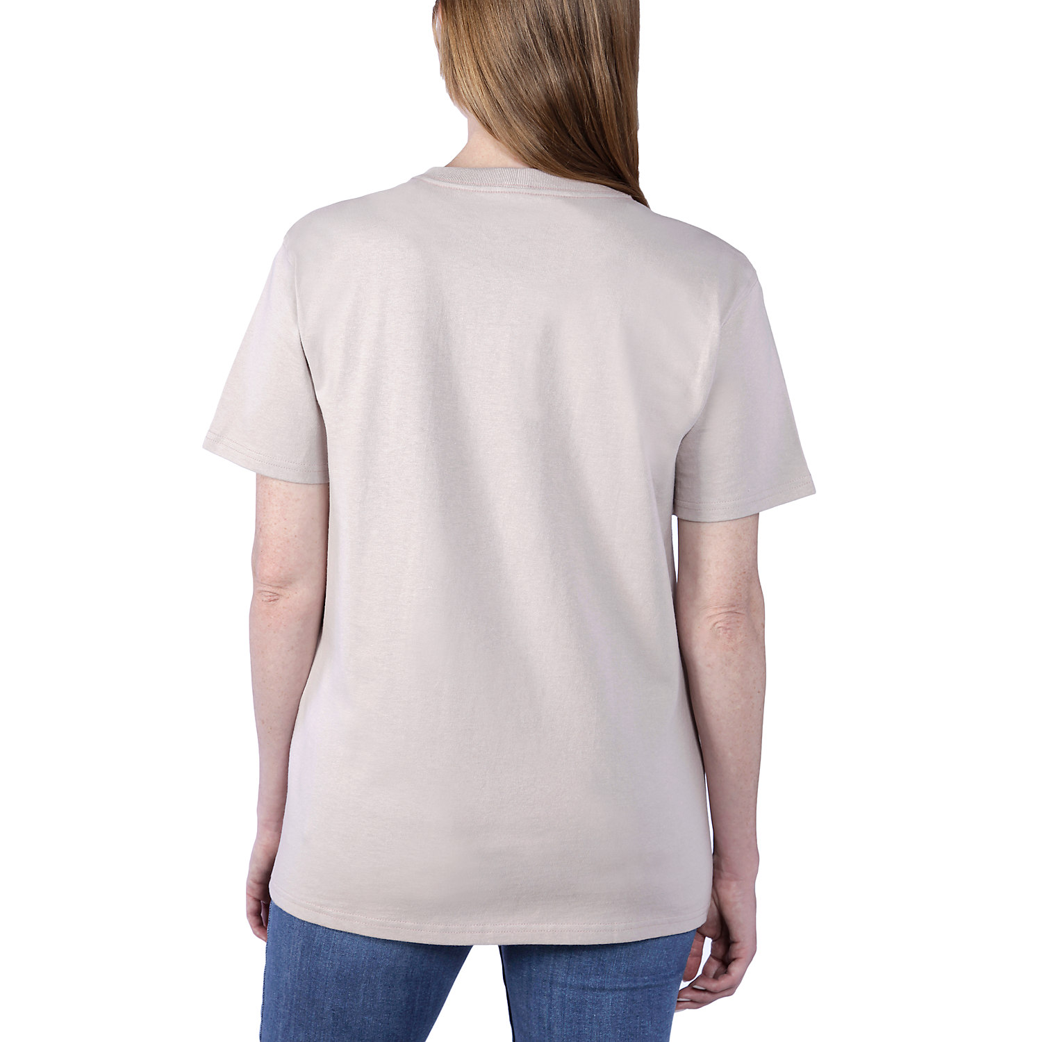 Picture of CARHARTT Loose Fit K87 Pocket T-Shirt 103067 Γυναικείο Κοντομάνικο V61 - Mink