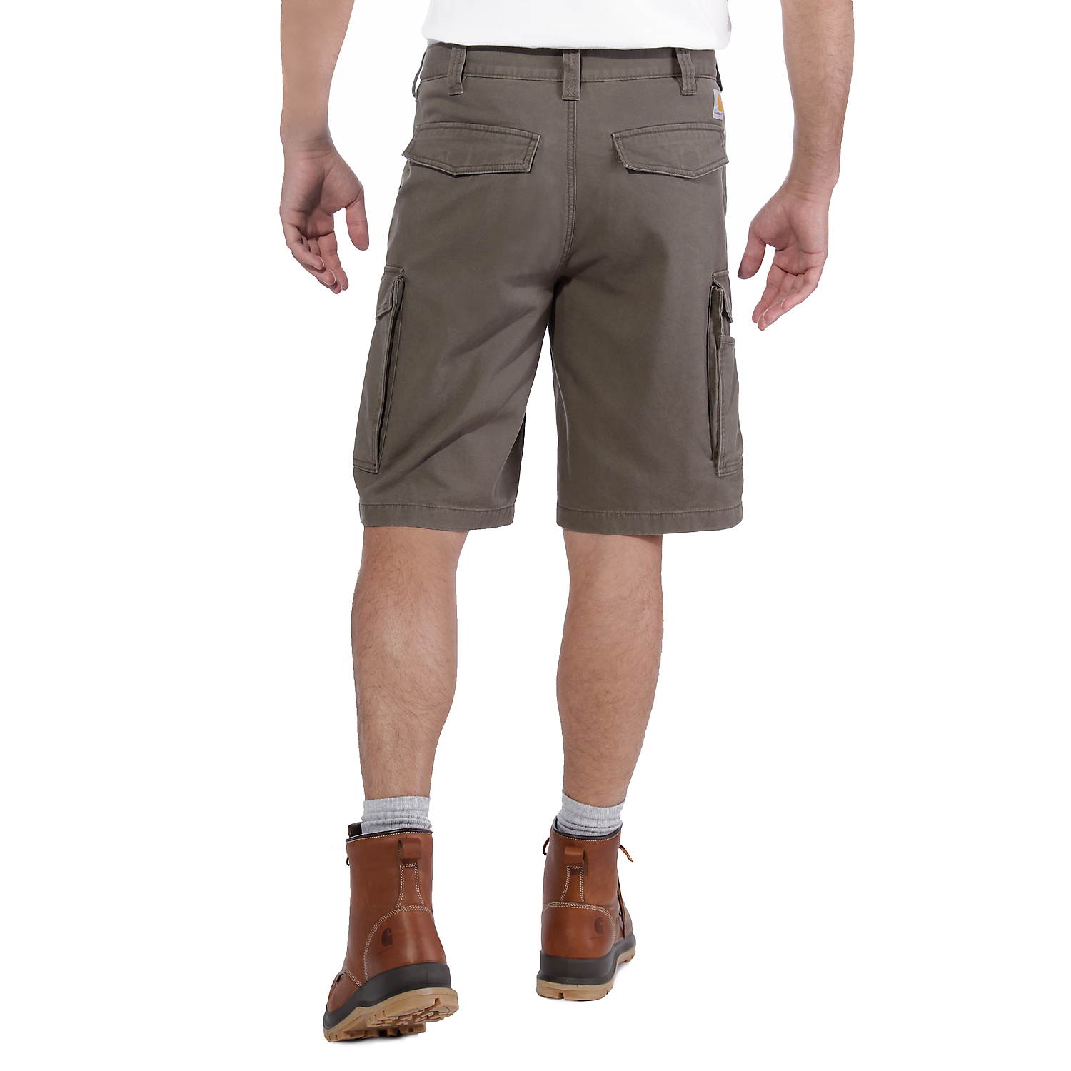 Picture of CARHARTT Rugged Flex Relaxed Fit Canvas Work Short 103542 Ανδρική Βερμούδα 217 - Tarmac