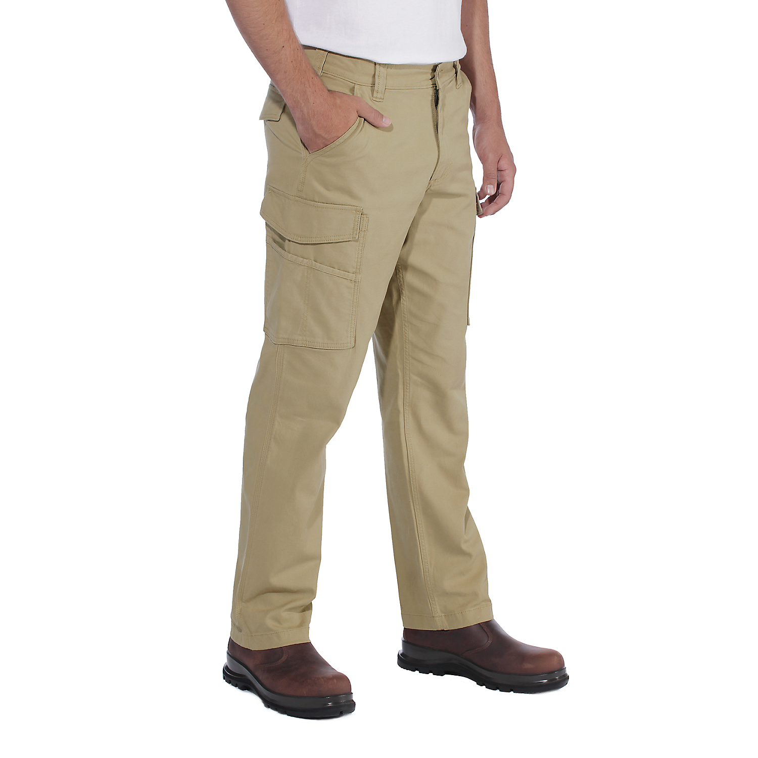 Picture of CARHARTT Rugged Flex™ Straight Rigby Cargo Pant 103574 Ανδρικό Παντελόνι 253 - Dark Khaki