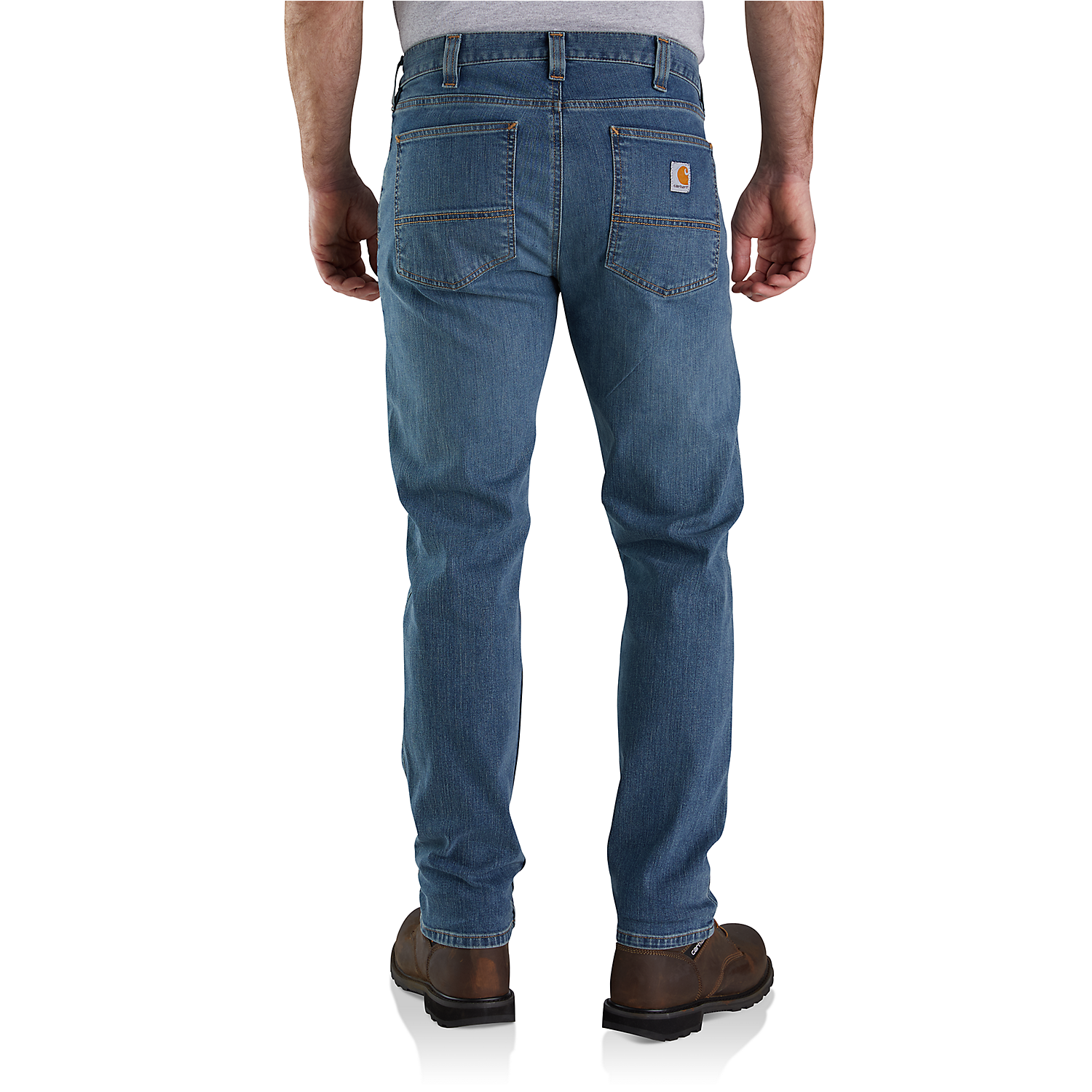 Picture of CARHARTT Rugged Flex™ Relaxed Fit Tapered Jean 104960 Ανδρικό Παντελόνι Τζιν H42 - Arcadia