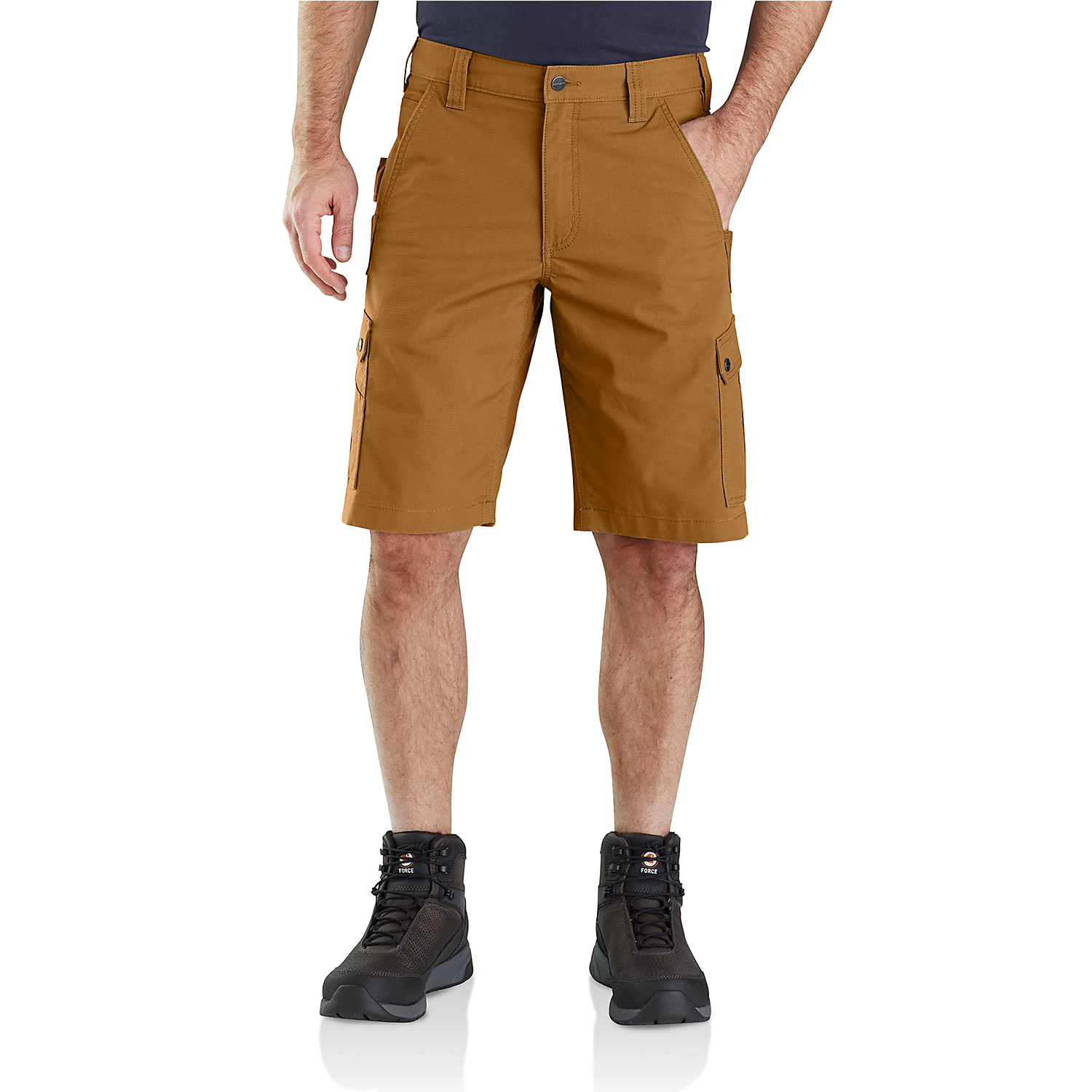 Picture of CARHARTT Rugged Flex Relaxed Fit Ripstop Cargo Work Short 104727 Ανδρική Βερμούδα BRN - Carhartt Brown