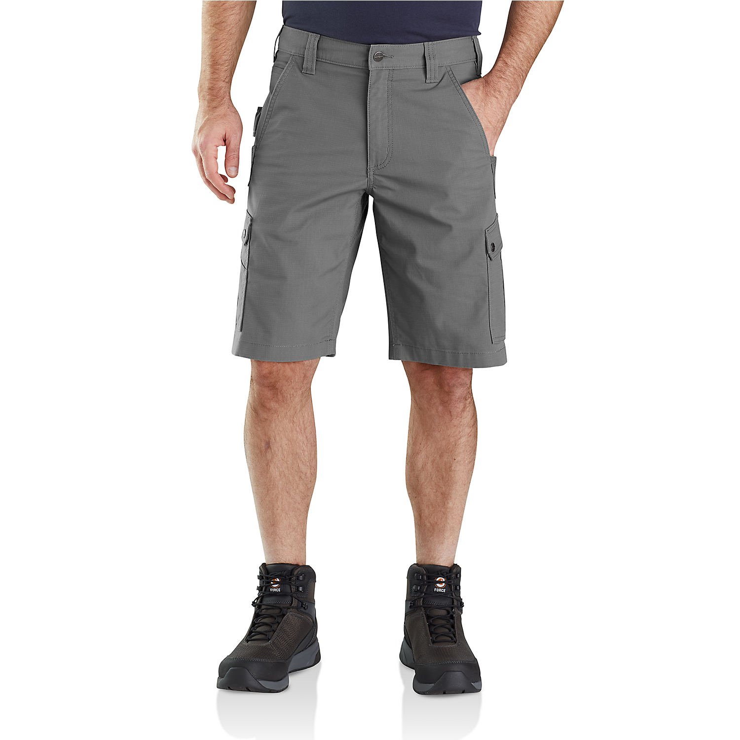 Picture of CARHARTT Rugged Flex Relaxed Fit Ripstop Cargo Work Short 104727 Ανδρική Βερμούδα 075 - Steel