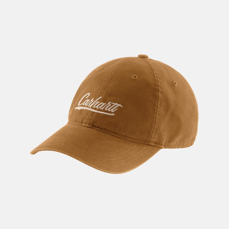 Picture of CARHARTT Canvas Script Graphic Cap 105247 Γυναικείο Καπέλο BRN - Carhartt Brown