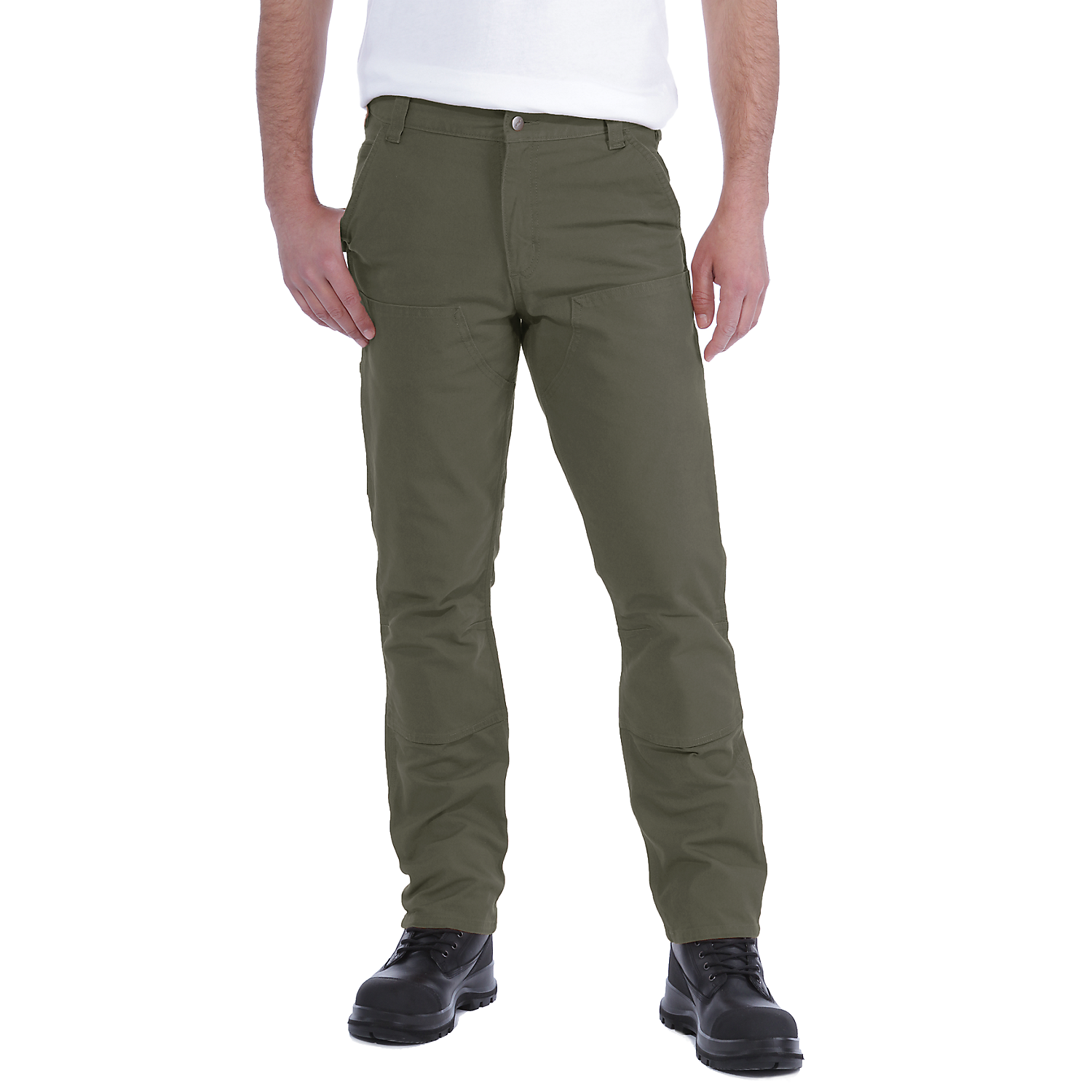 Picture of CARHARTT Rugged Flex™ Straight Fit Duck Double Front Utility Work Pant 103340 Ανδρικό Παντελόνι 217 - Tarmac