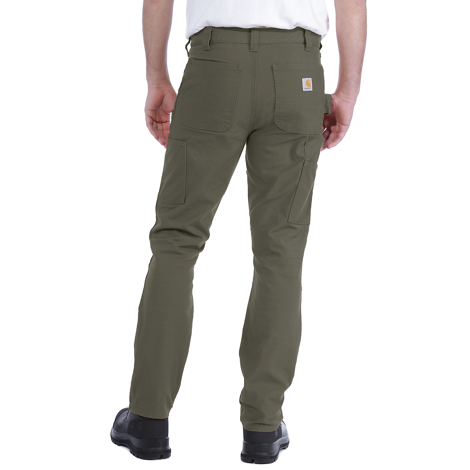 Picture of CARHARTT Rugged Flex™ Straight Fit Duck Double Front Utility Work Pant 103340 Ανδρικό Παντελόνι 217 - Tarmac