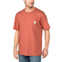 Εικόνα της CARHARTT Relaxed Fit K87 Pocket T-Shirt 103296 Ανδρικό Κοντομάνικο Q53 - Terracota