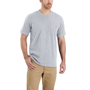 Εικόνα της CARHARTT Relaxed Fit K87 Pocket T-Shirt 103296 Ανδρικό Κοντομάνικο 034 - Heather Grey