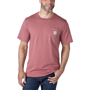 Εικόνα της CARHARTT Relaxed Fit K87 Pocket T-Shirt 103296 Ανδρικό Κοντομάνικο R96 - Apple Butter Heather