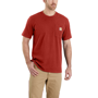 Εικόνα της CARHARTT Relaxed Fit K87 Pocket T-Shirt 103296 Ανδρικό Κοντομάνικο R66 - Chilli Pepper Heather