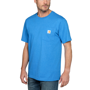 Εικόνα της CARHARTT Relaxed Fit K87 Pocket T-Shirt 103296 Ανδρικό Κοντομάνικο H72 - Marine Blue Heather