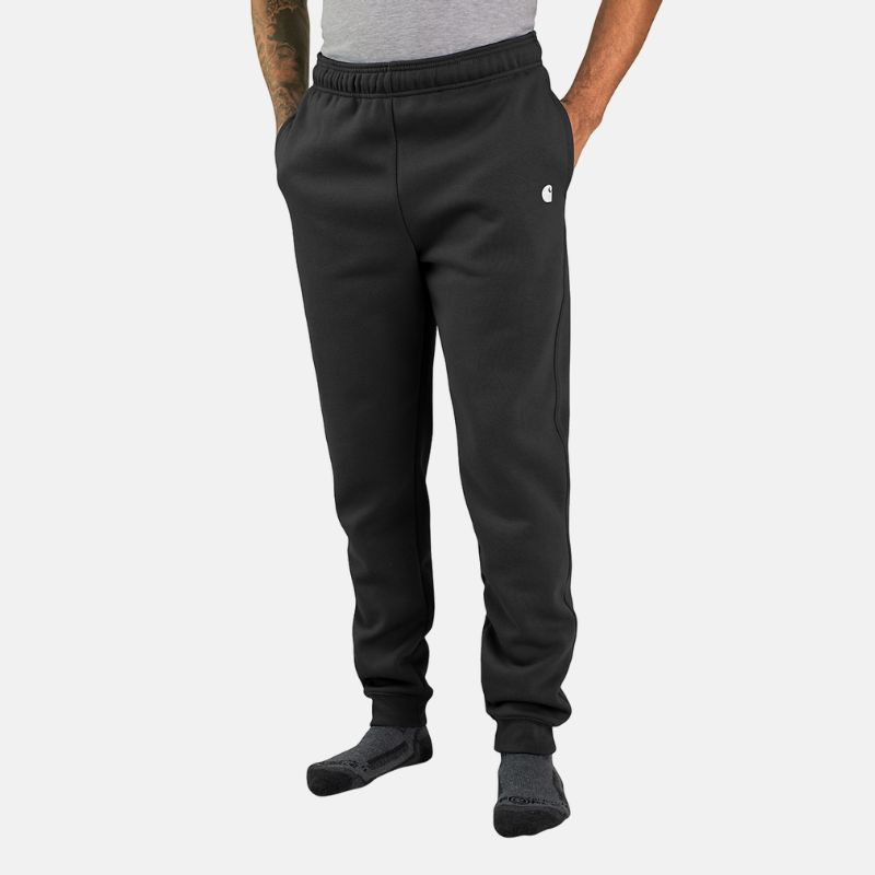 Picture of CARHARTT Relaxed Fit Midweight Tapered Sweatpant 105307 Ανδρική Φόρμα BLK - Black