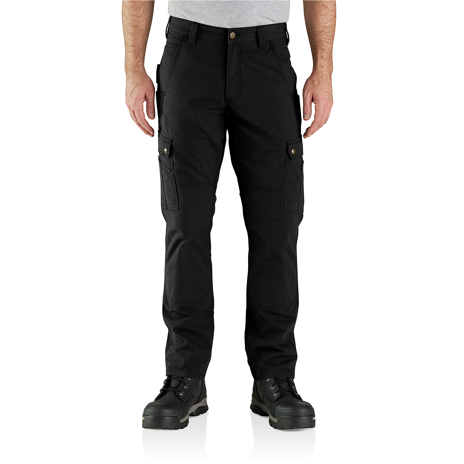 Picture of CARHARTT Rugged Flex™ Relaxed Fit Ripstop Cargo Pant 105461 Ανδρικό Παντελόνι N04 - Black