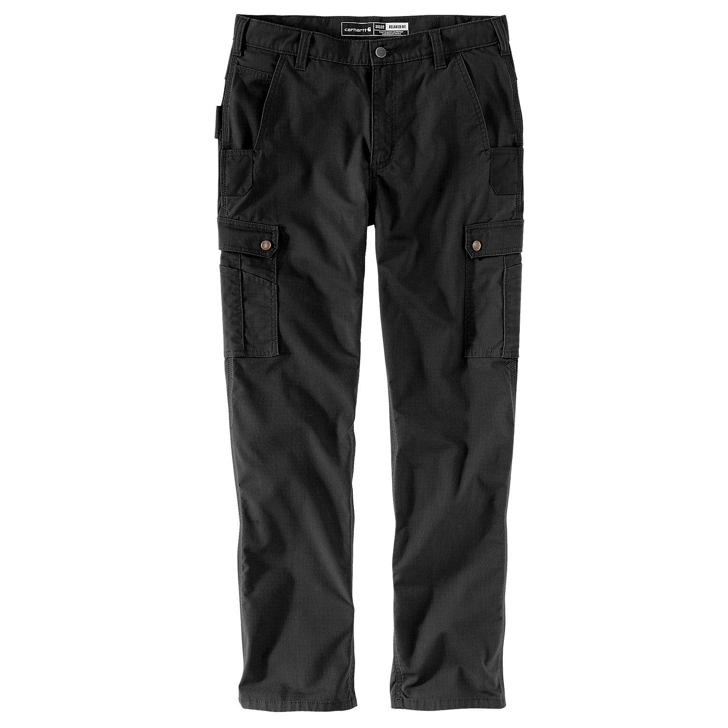 Picture of CARHARTT Rugged Flex™ Relaxed Fit Ripstop Cargo Pant 105461 Ανδρικό Παντελόνι N04 - Black