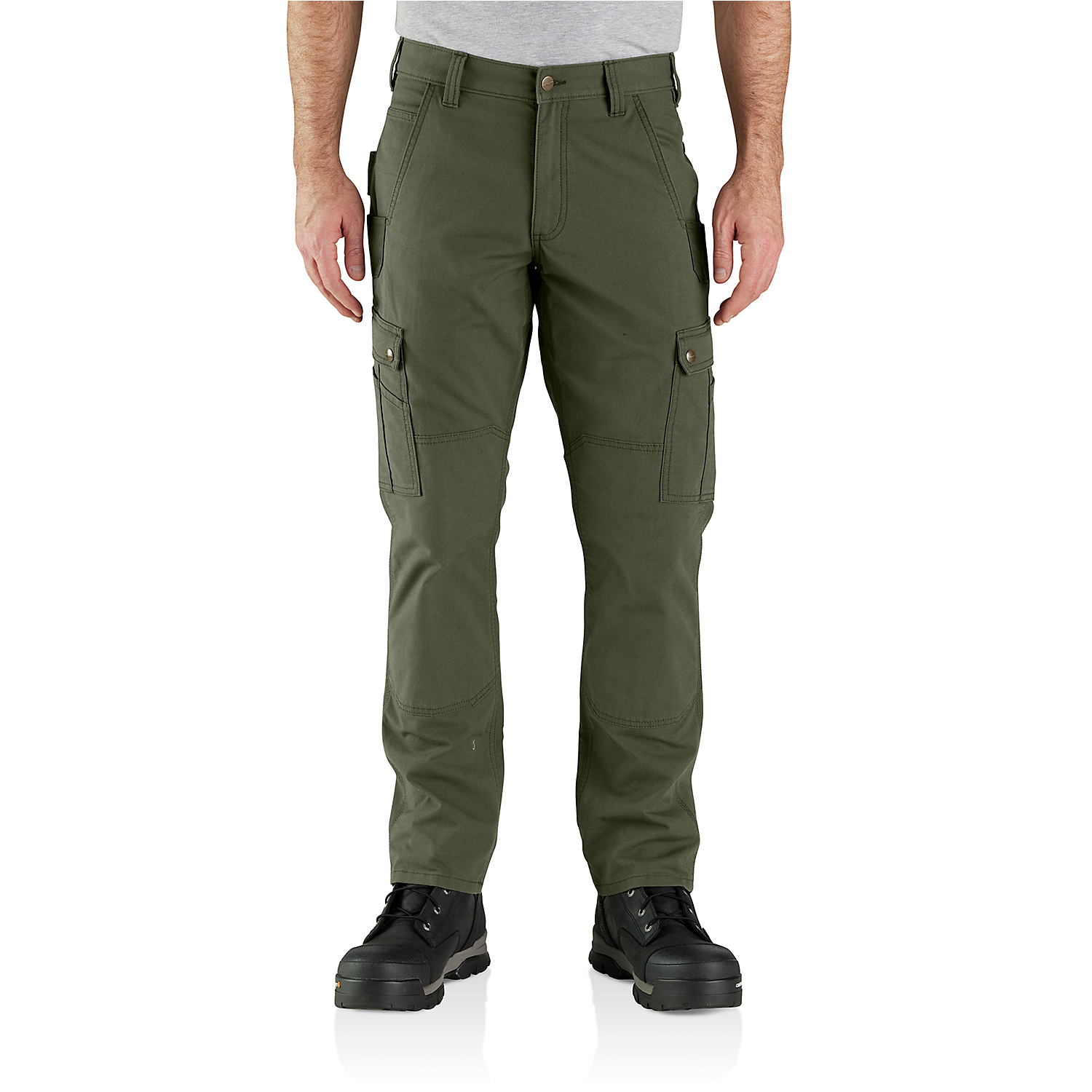 Picture of CARHARTT Rugged Flex™ Relaxed Fit Ripstop Cargo Pant 105461 Ανδρικό Παντελόνι G72 - Basil