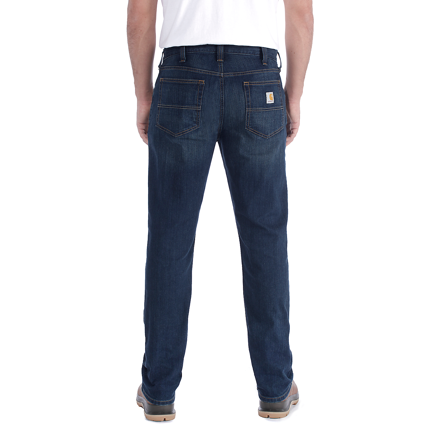 Picture of CARHARTT Rugged Flex Slim Fit 5 Pocket Tapered Jean 102807 Ανδρικό Παντελόνι Tζιν 491 - Erie