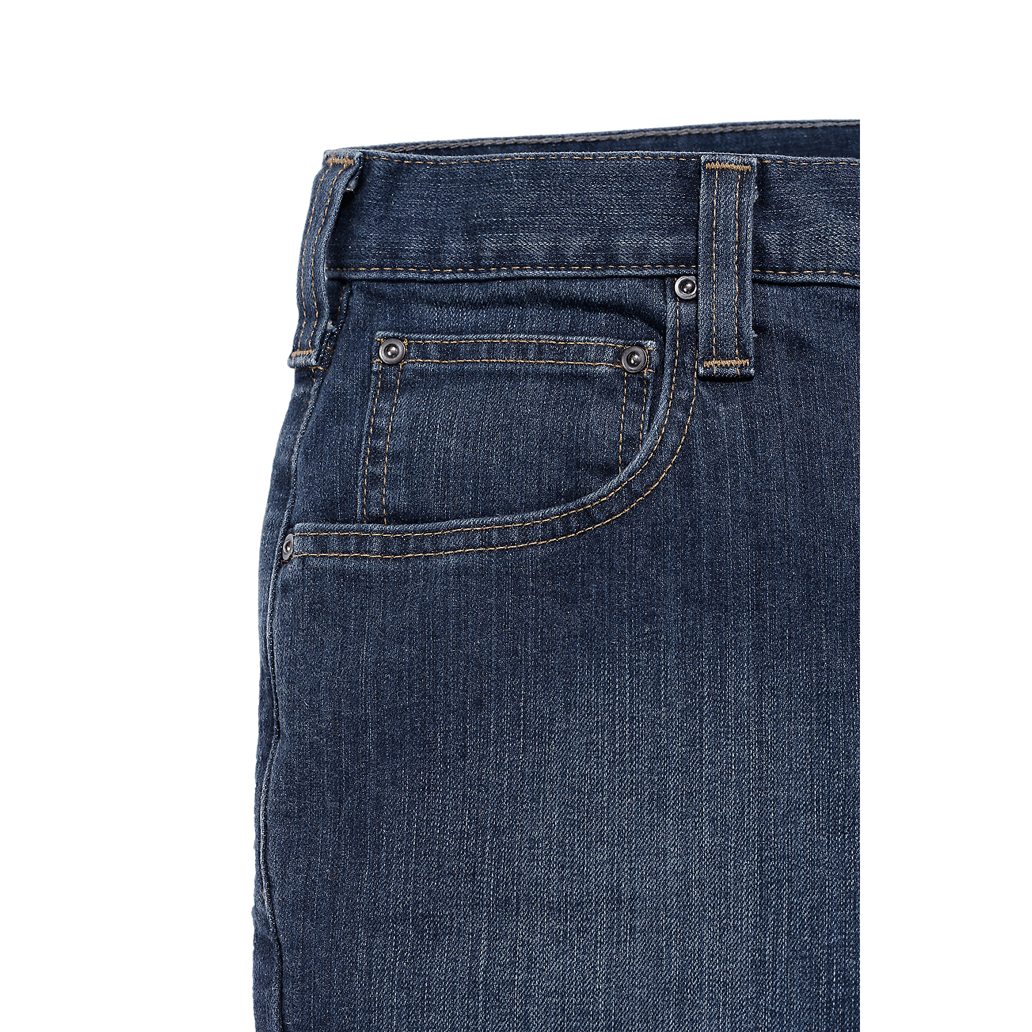 Picture of CARHARTT Rugged Flex Relaxed Fit Straight Jean 102804 Ανδρικό Παντελόνι Tζιν 498 - Blue Chambray