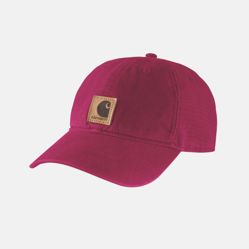 Picture of CARHARTT Canvas Cap 100289 Ανδρικό Καπέλο R61 - Beet Red