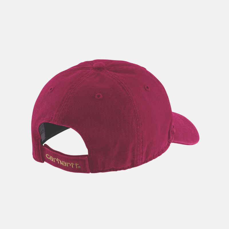 Picture of CARHARTT Canvas Cap 100289 Ανδρικό Καπέλο R61 - Beet Red