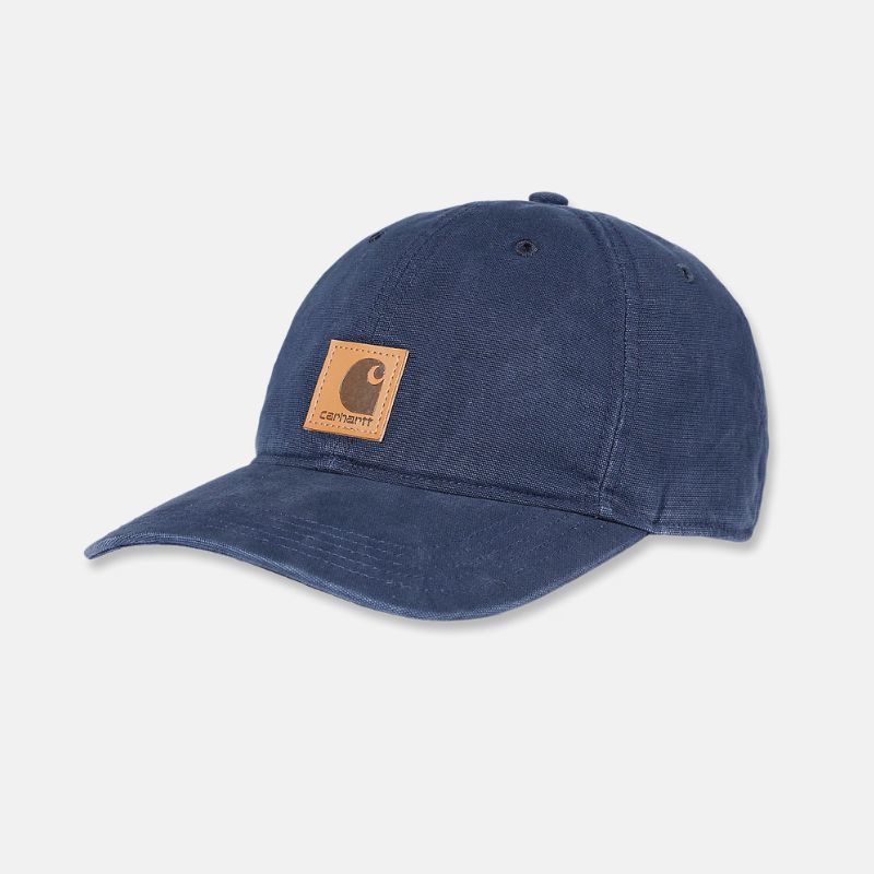 Picture of CARHARTT Canvas Cap 100289 Ανδρικό Καπέλο 412 - Navy