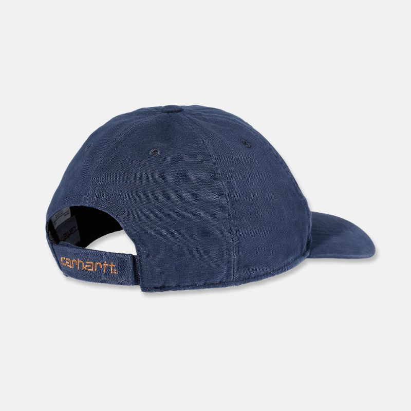 Picture of CARHARTT Canvas Cap 100289 Ανδρικό Καπέλο 412 - Navy