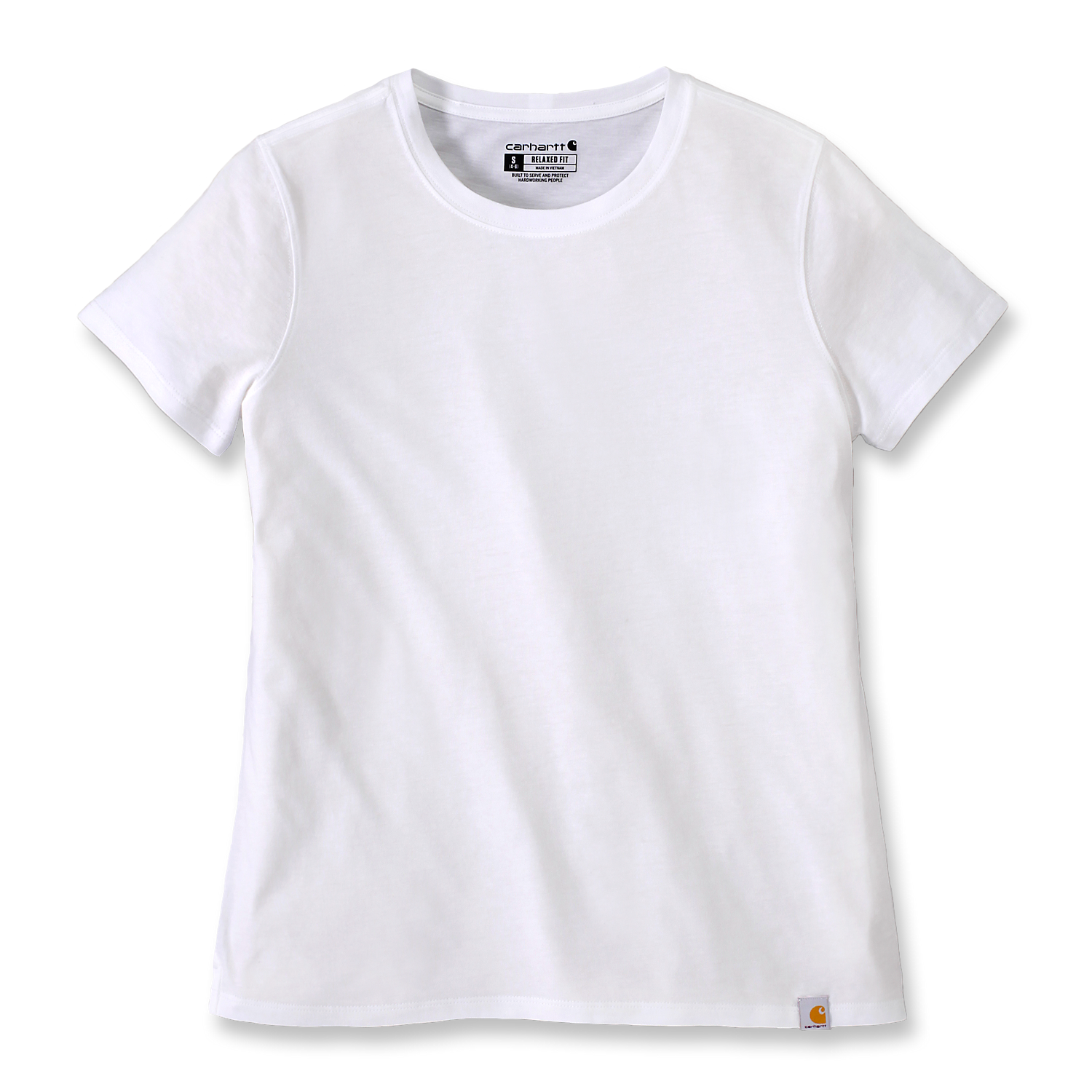 Picture of CARHARTT Relaxed Fit Lightweight SS Crewneck T-Shirt 105740 Γυναικείο Κοντομάνικο WHT - White