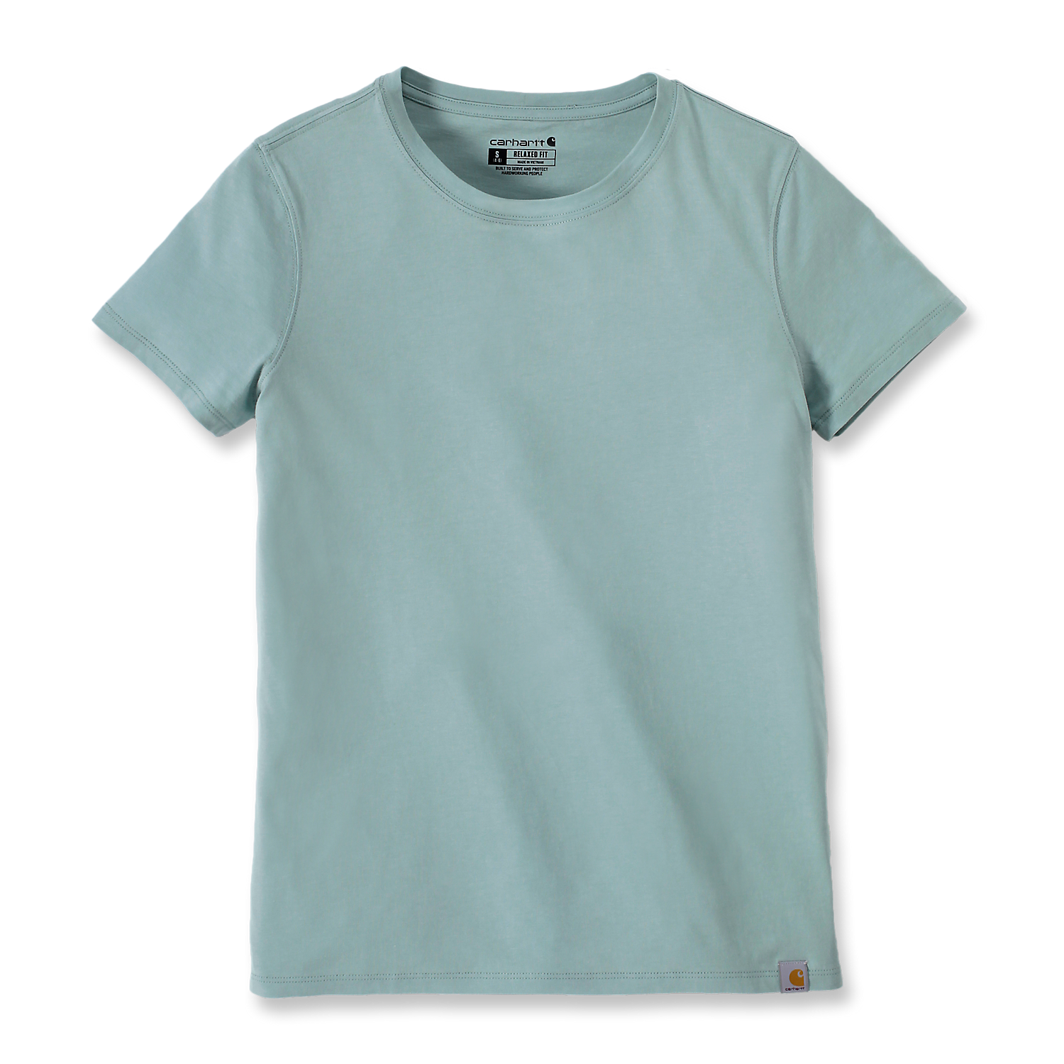 Picture of CARHARTT Relaxed Fit Lightweight SS Crewneck T-Shirt 105740 Γυναικείο Κοντομάνικο HA4 - Blue Surf