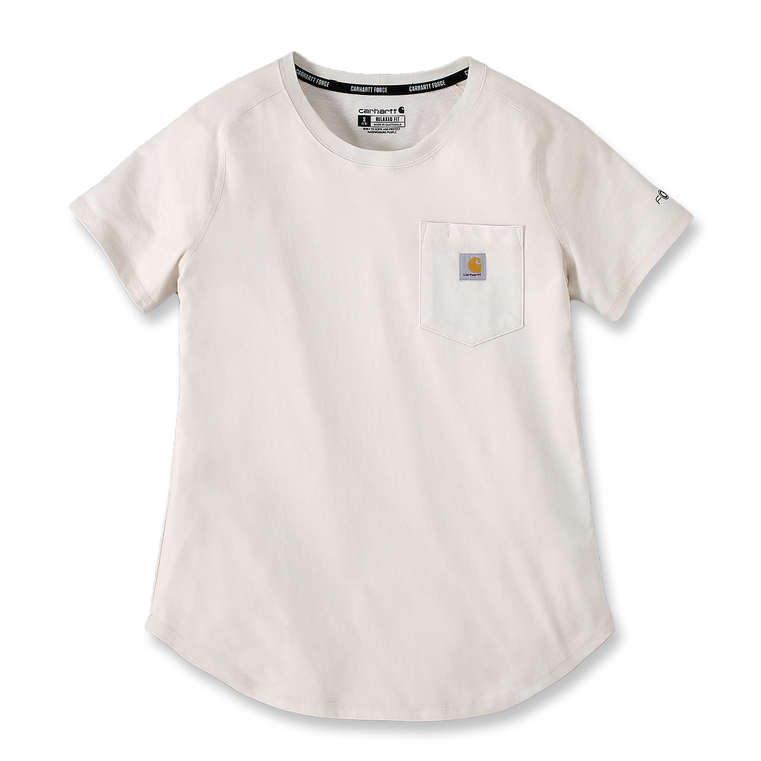 Picture of CARHARTT FORCE™ Relaxed Fit Midweight SS Pocket T-Shirt 105415 Γυναικείο Κοντομάνικο W03 - Malt