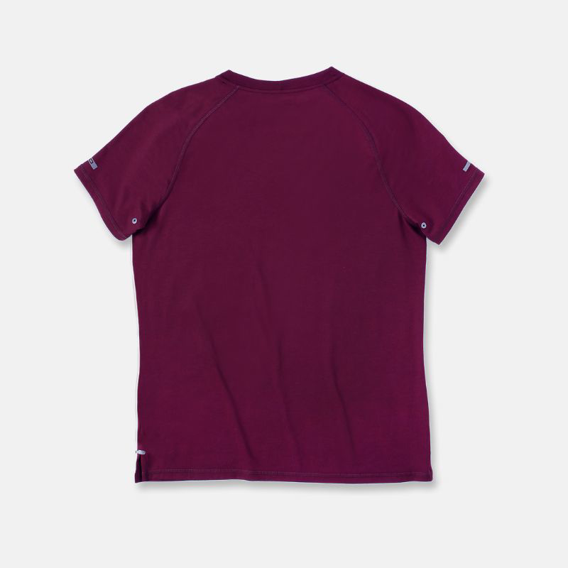 Picture of CARHARTT LWD Relaxed Fit SS T-Shirt 105849 Γυναικείο Κοντομάνικο R73 - Bordeaux