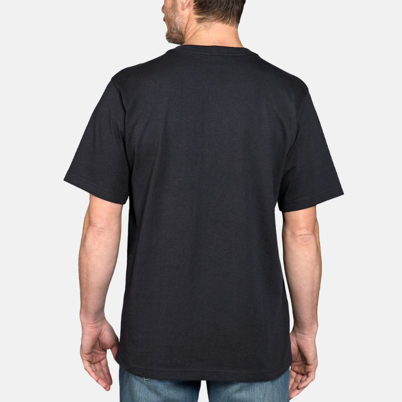 Picture of CARHARTT Heavyweight C Graphic T-Shirt 105908 Ανδρικό Κοντομάνικο BLK - Black