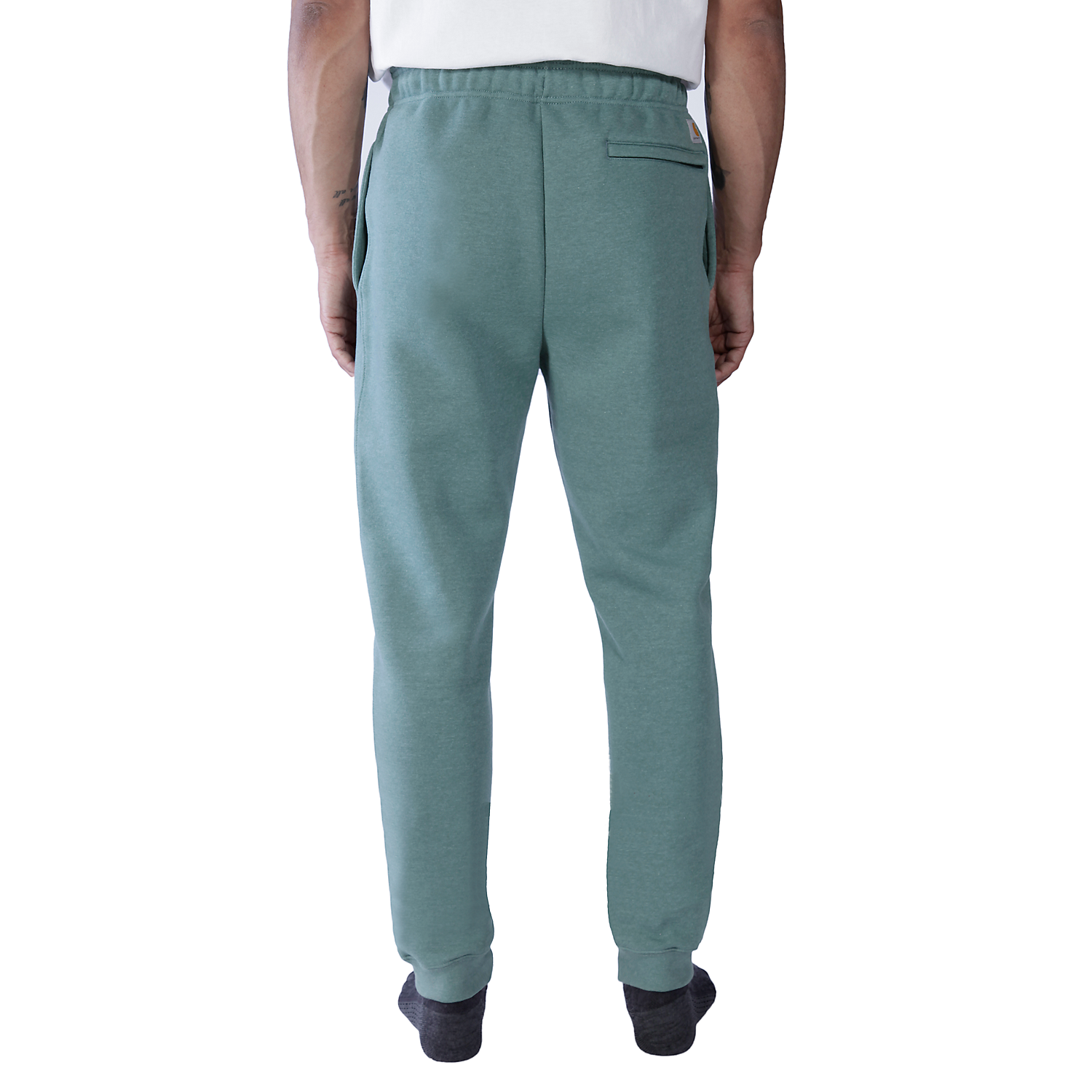 Picture of CARHARTT Relaxed Fit Midweight Tapered Graphic Sweatpant 105899 Ανδρική Φόρμα GE1 - Sea Pine Heather