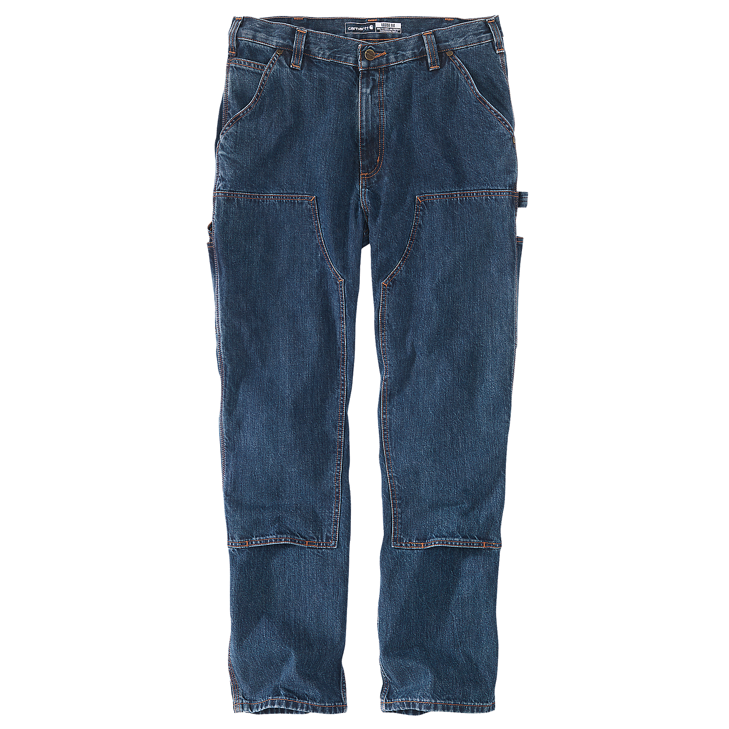 Picture of CARHARTT Double Front Logger Jean 104944 Ανδρικό Τζιν Παντελόνι H45 - Canal