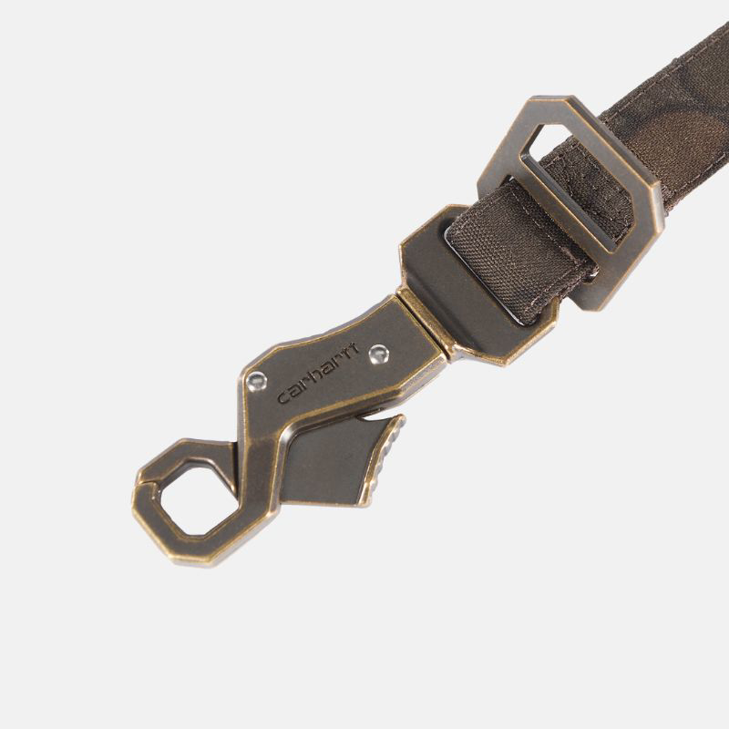 Picture of CARHARTT P000347 Nylon Duck Dog Leash Λουράκι Σκύλου 977 - Tarmac / Duck Camo