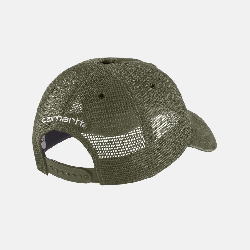 Picture of CARHARTT Canvas Mesh Cap 100286 Ανδρικό Καπέλο G72 - Basil