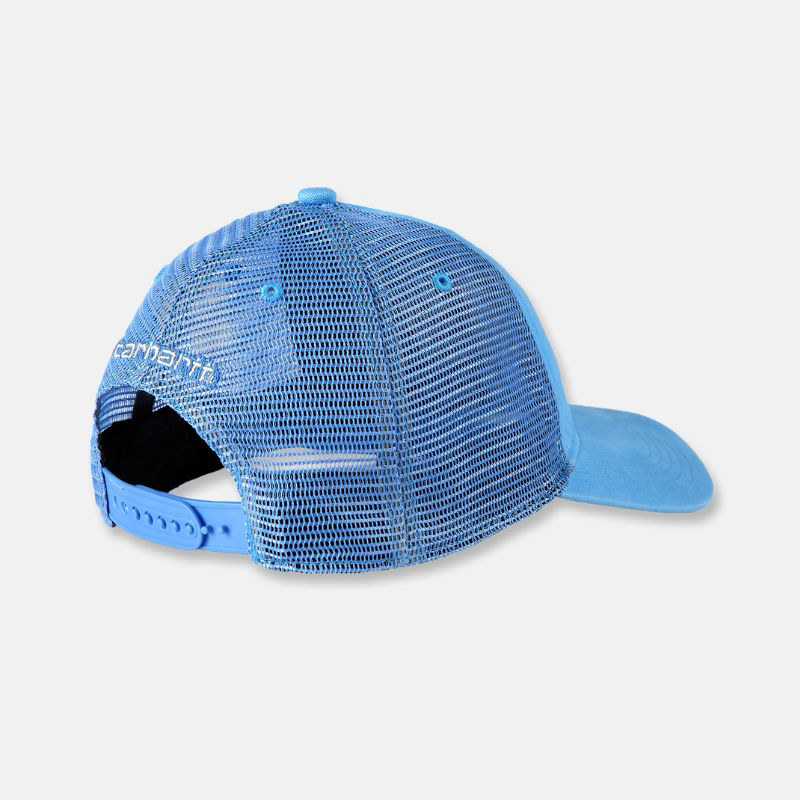 Picture of CARHARTT Canvas Mesh Cap 100286 Ανδρικό Καπέλο HA6 - Azure Blue