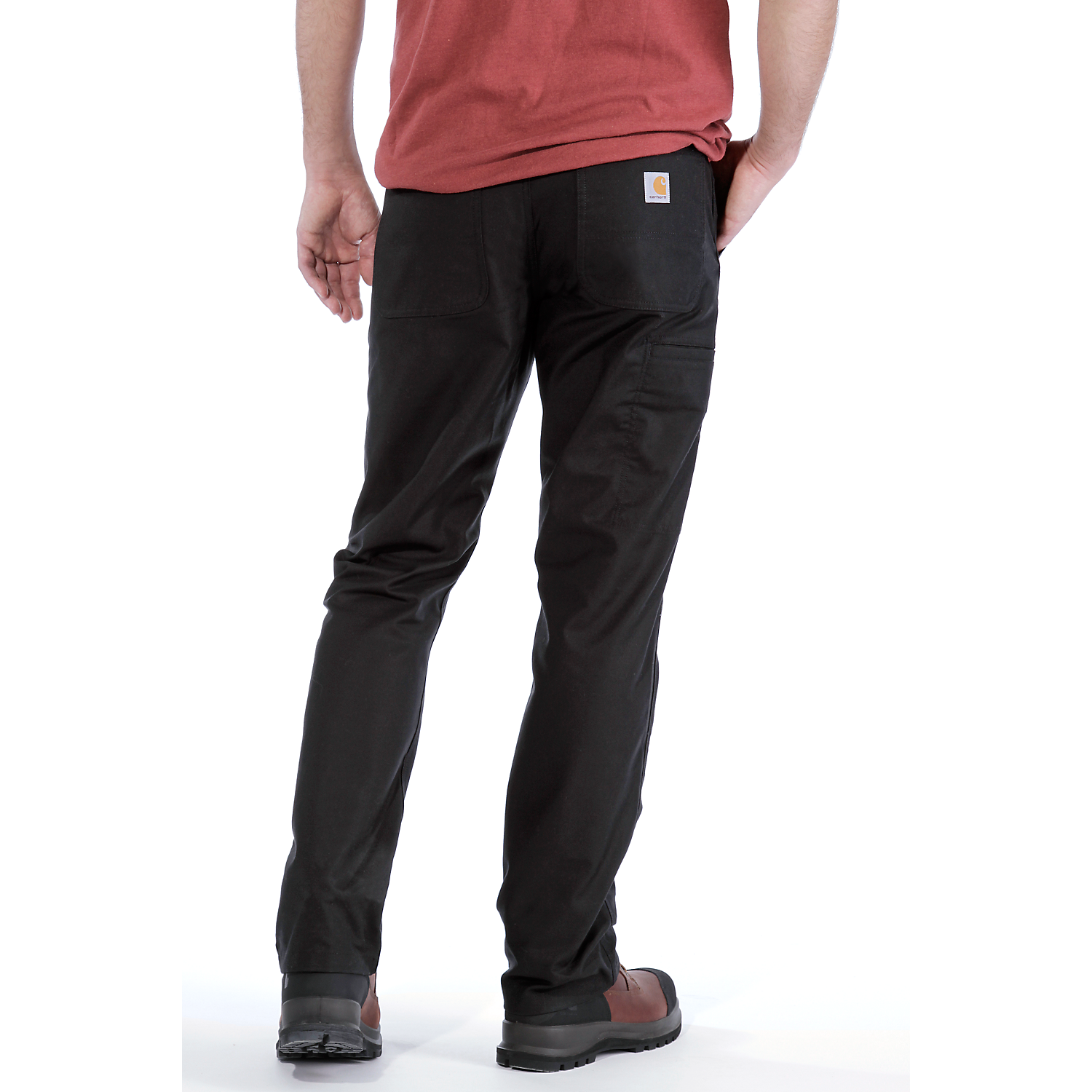 Picture of CARHARTT Rugged Flex Relaxed Fit Stretch Canvas Work Pant 103109 Ανδρικό Παντελόνι 001 - Black