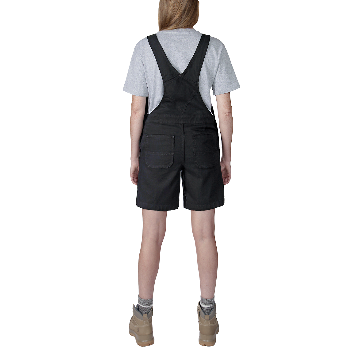 Picture of CARHARTT Relaxed Fit Canvas Shortall 106197 Γυναικεία Σαλοπέτα N33 - Black