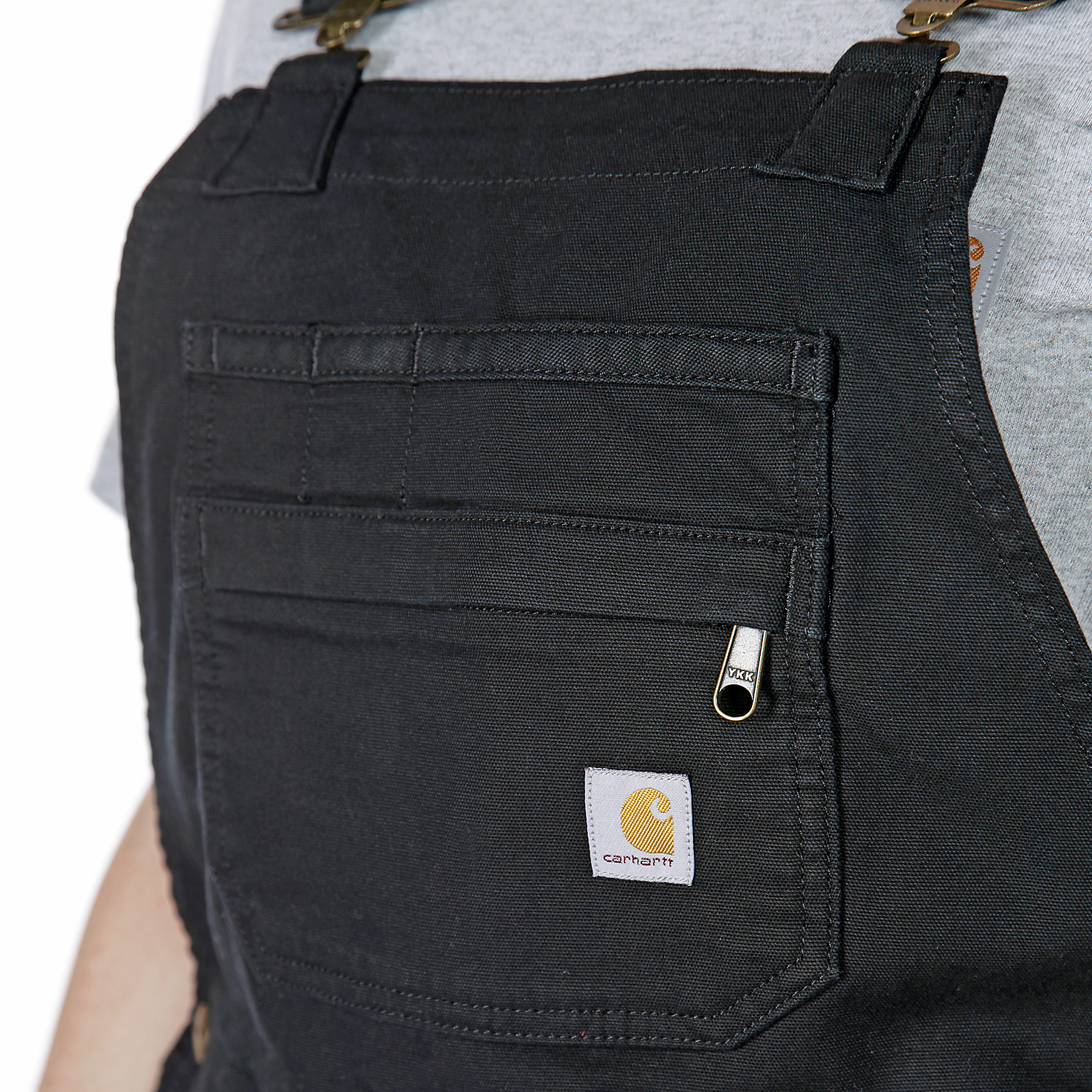 Picture of CARHARTT Relaxed Fit Canvas Shortall 106197 Γυναικεία Σαλοπέτα N33 - Black