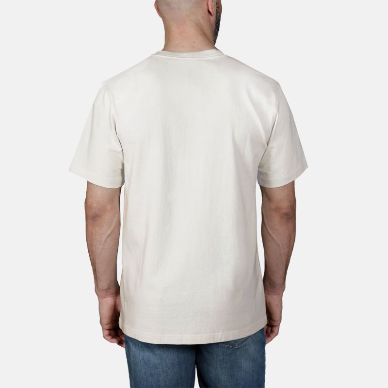 Picture of CARHARTT Relaxed Fit Heavyweight Graphic T-Shirt 106089 Ανδρικό Κοντομάνικο W03 - Malt