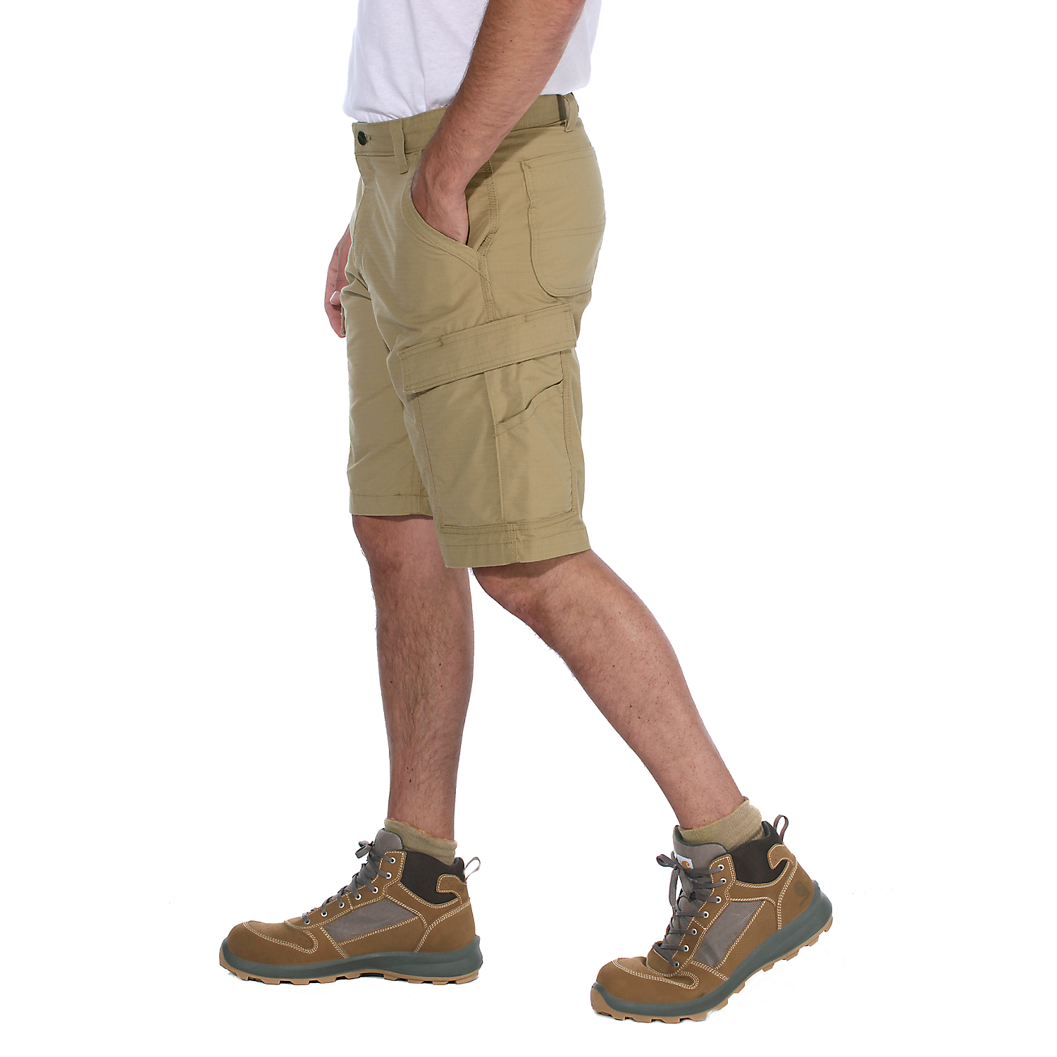 Picture of CARHARTT Force Broxton Cargo Short 103543 Ανδρική Βερμούδα 253 - Dark Khaki