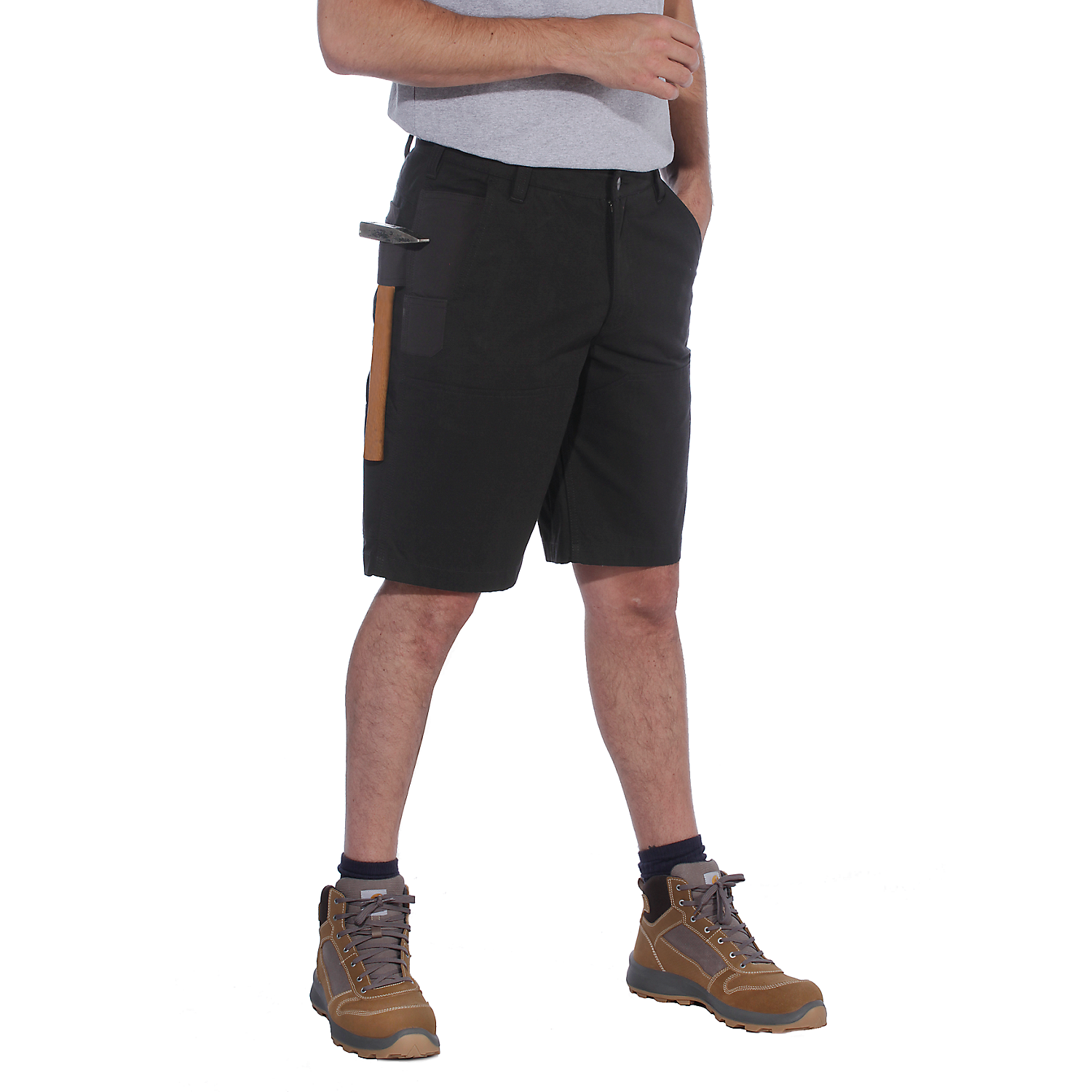 Picture of CARHARTT Rugged Flex Steel Short 104352 Ανδρική Βερμούδα N04 - Black