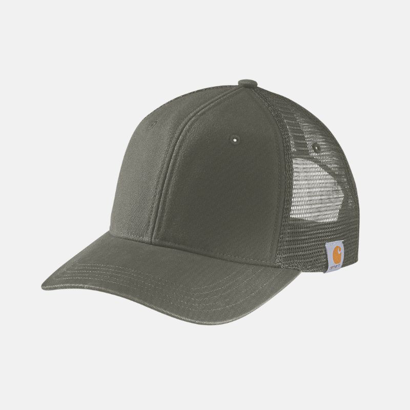 Picture of CARHARTT Canvas Mesh Back Cap 105298 Ανδρικό Καπέλο Moss